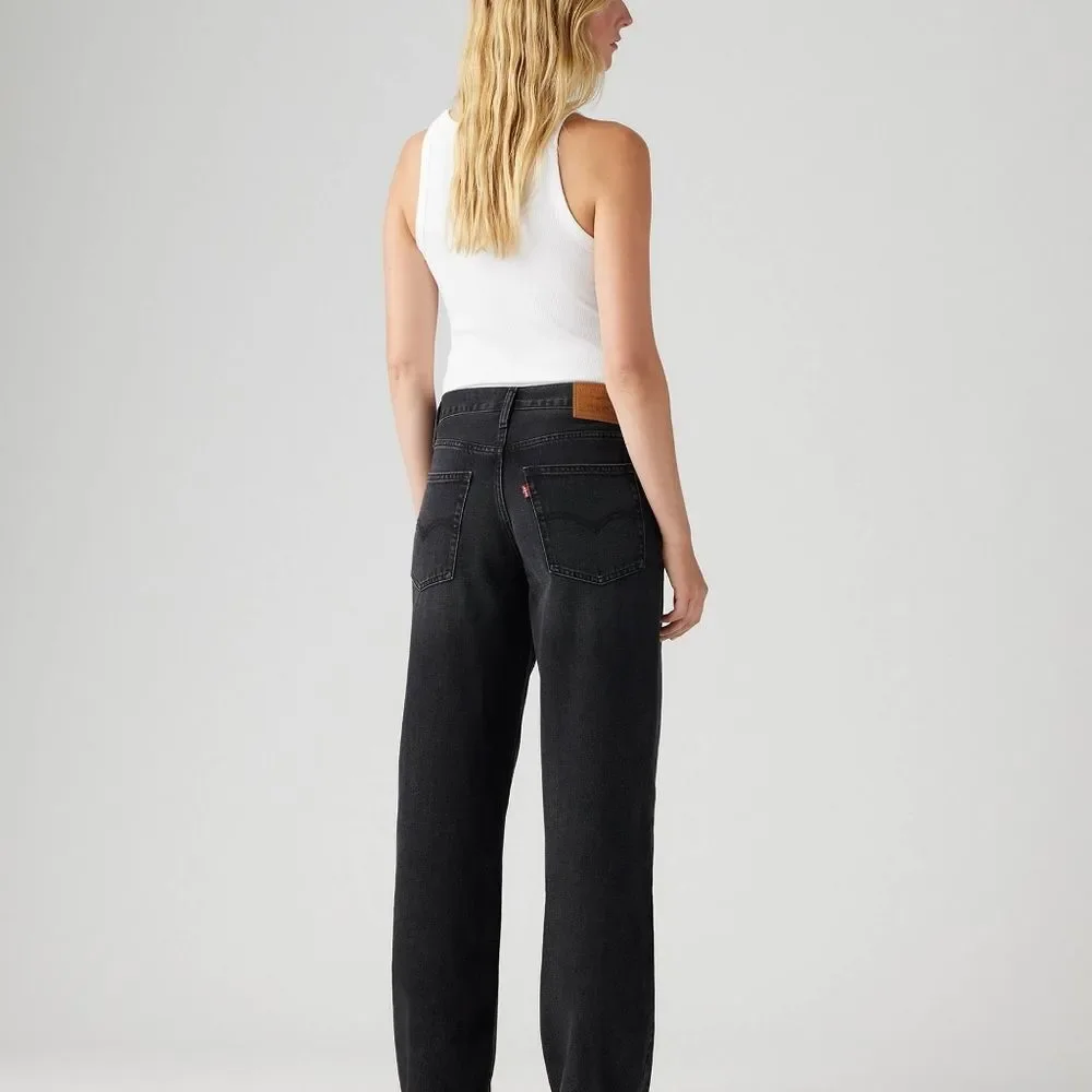 Levi's Baggy Dad Classic Black Jeans Women's Size 28